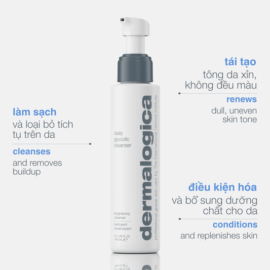 Daily glycolic cleanser