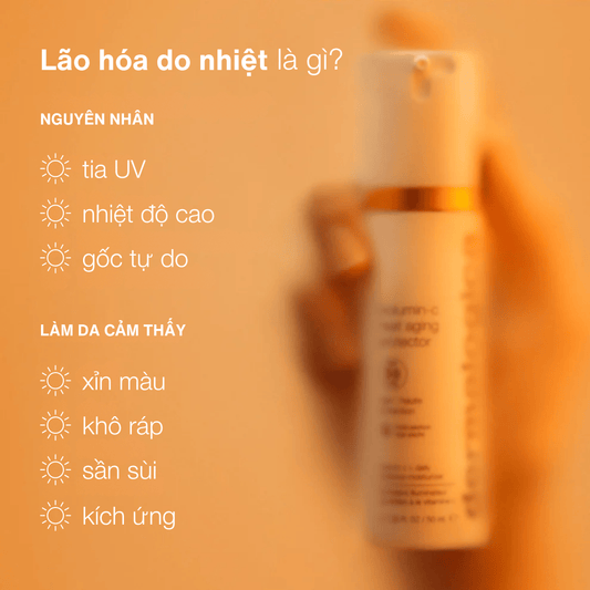 Dermalogica Vietnam SPF kem chống nắng biolumin-c heat aging protector spf50 (Đặt hàng trước ... giao hàng từ ngày 24.07.2026)