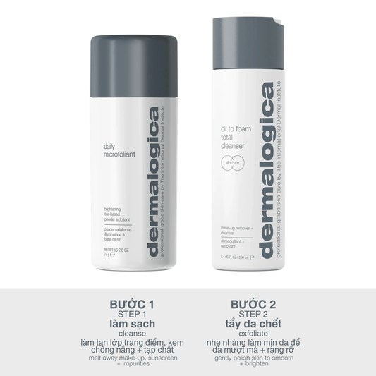 SKIN KITS SKIN KITS bộ đôi Bộ đôi cho làm sạch & mịn màng - ultra clean, ultra smooth duo (2 full-size)