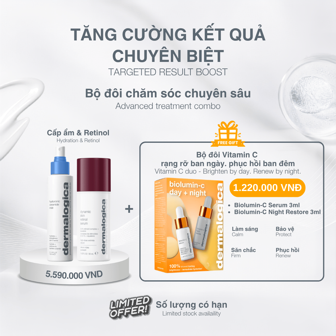 SKIN KITS SKIN KITS bộ sản phẩm Bộ đôi chăm sóc chuyên sâu