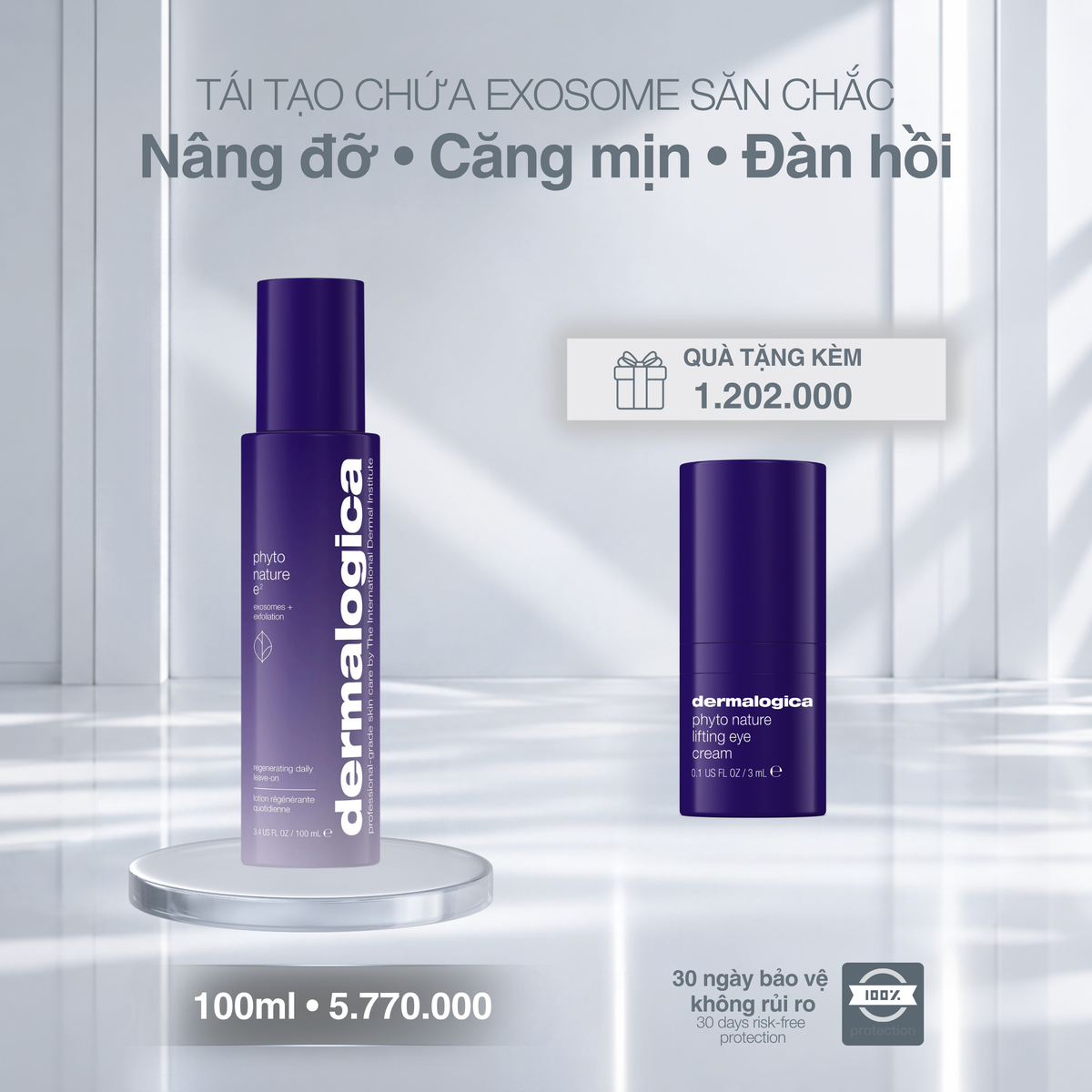 Tái tạo da chứa exosome Phyto Nature E2