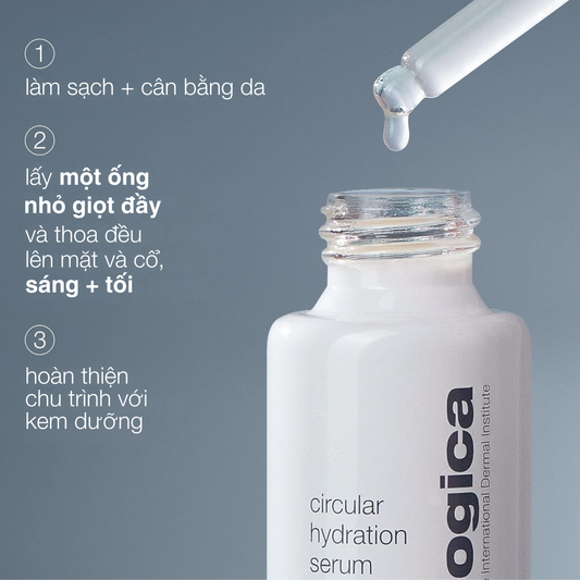 circular hydration serum with hyaluronic acid