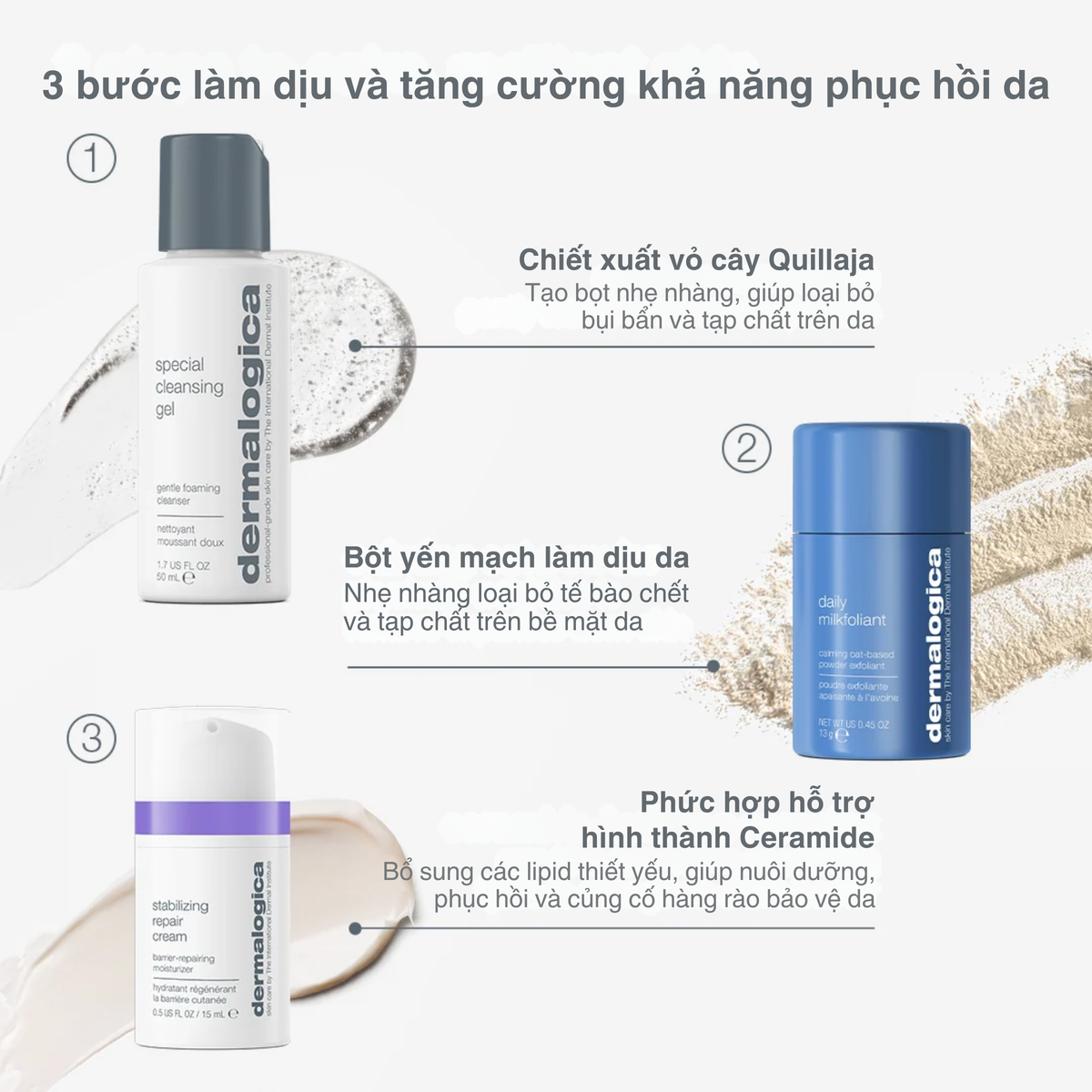 Chuyên gia phục hồi hàng rào (3 travel size)