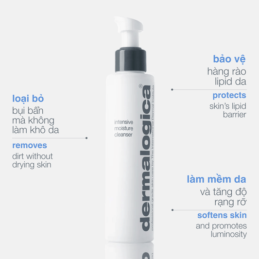 CLEANSERS CLEANSERS sữa rửa mặt intensive moisture cleanser