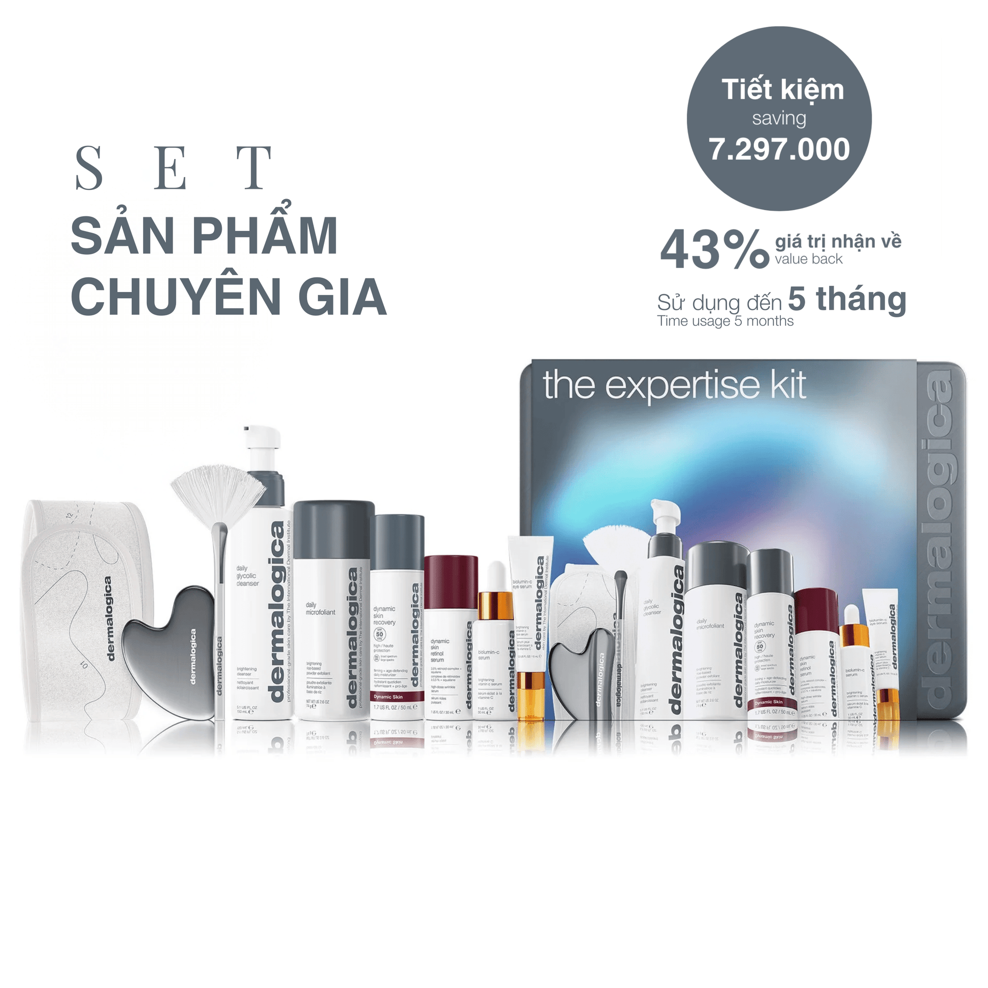 Dermalogica Vietnam Bộ sản phẩm chuyên gia - expertise kit