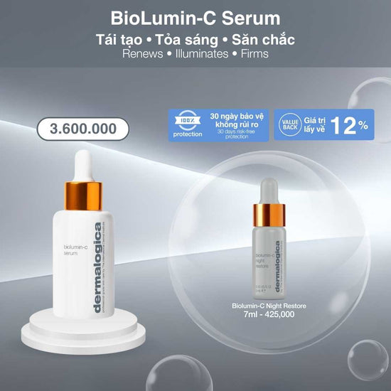 Dermalogica Vietnam Biolumin-C Serum + Biolumin-C Night Restore