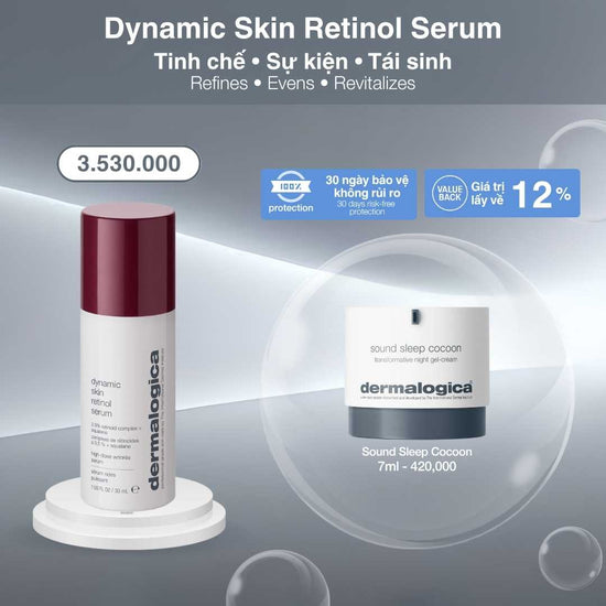 Dermalogica Vietnam Dynamic Skin Retinol + Sound Sleep Cocoon