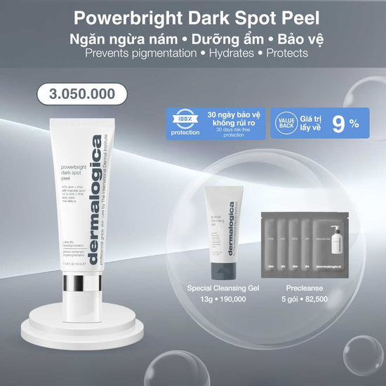 Dermalogica Vietnam Powerbright Dark Spot Peel + Double Cleanse