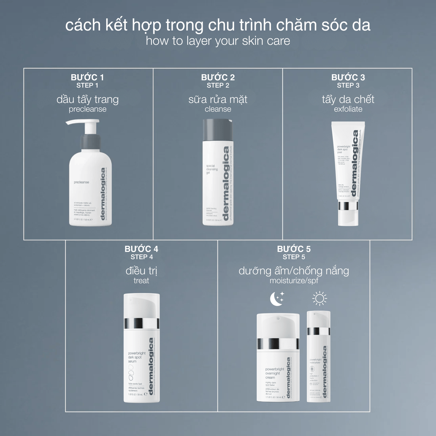 Dermalogica Vietnam SPF 50ml kem chống nắng ngăn ngừa nám powerbright moisturizer spf50