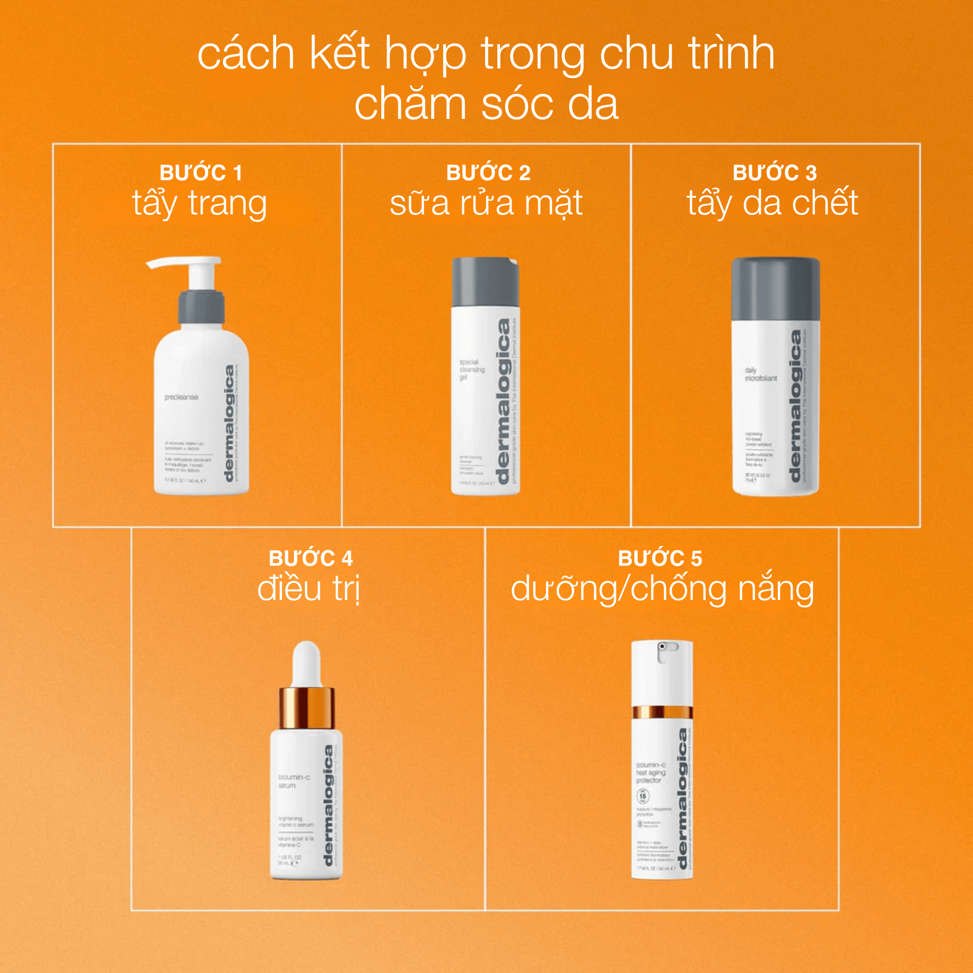 Dermalogica Vietnam SPF kem chống nắng biolumin-c heat aging protector spf50 (Đặt hàng trước ... giao hàng từ ngày 24.07.2026)