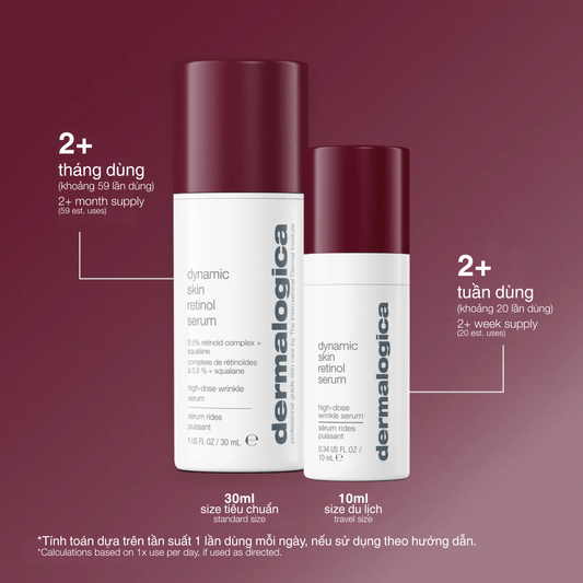 Dermalogica Vietnam TARGETED TREATMENTS 30ml tinh chất retinol 3.5% dynamic skin retinol serum