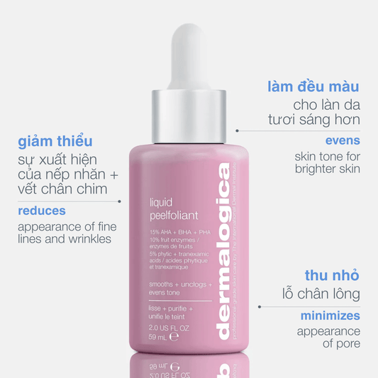 EXFOLIANTS EXFOLIANTS Fullsize 59ml peel da hàng ngày liquid peelfoliant