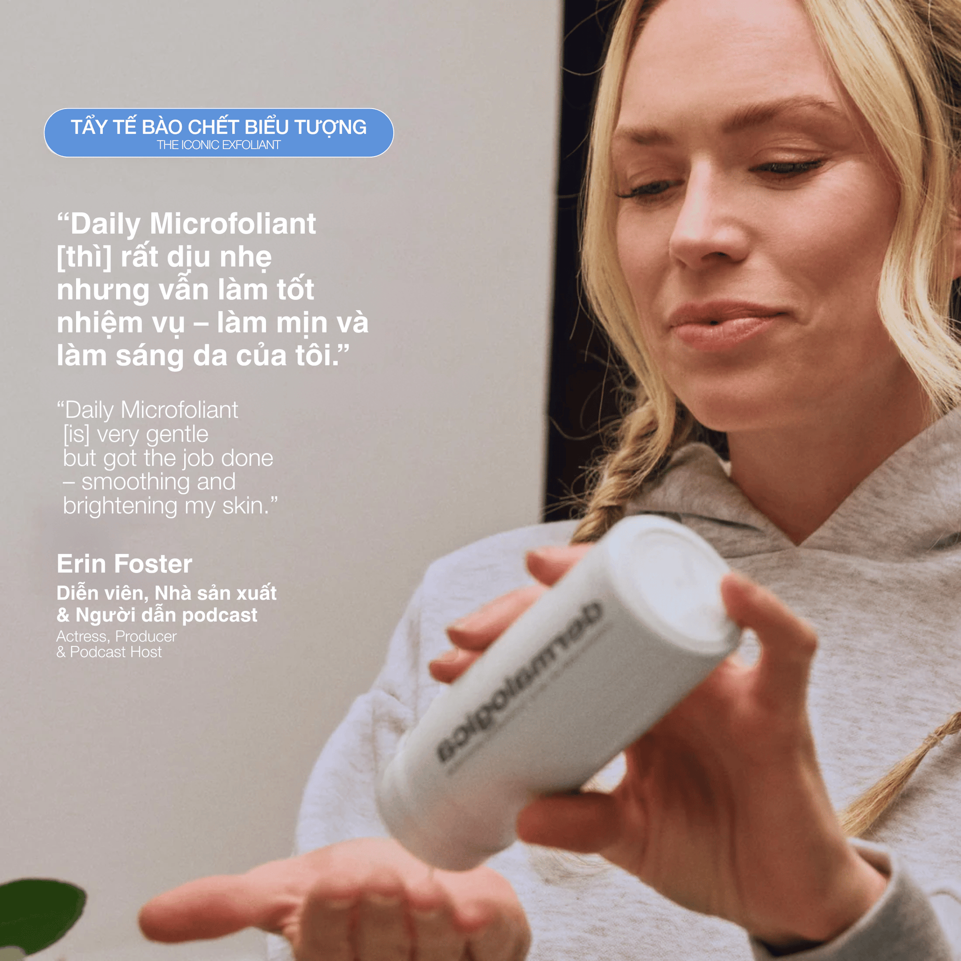 EXFOLIANTS EXFOLIANTS tẩy da chết cám gạo daily microfoliant