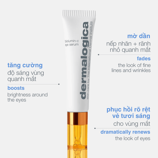 FACIAL OILS AND SERUMS FACIAL OILS AND SERUMS 15ml tinh chất vitamin c vùng mắt biolumin-c eye serum