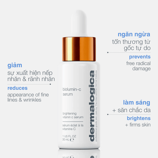 FACIAL OILS AND SERUMS FACIAL OILS AND SERUMS 30ml tinh chất vitamin c sinh học biolumin-c serum