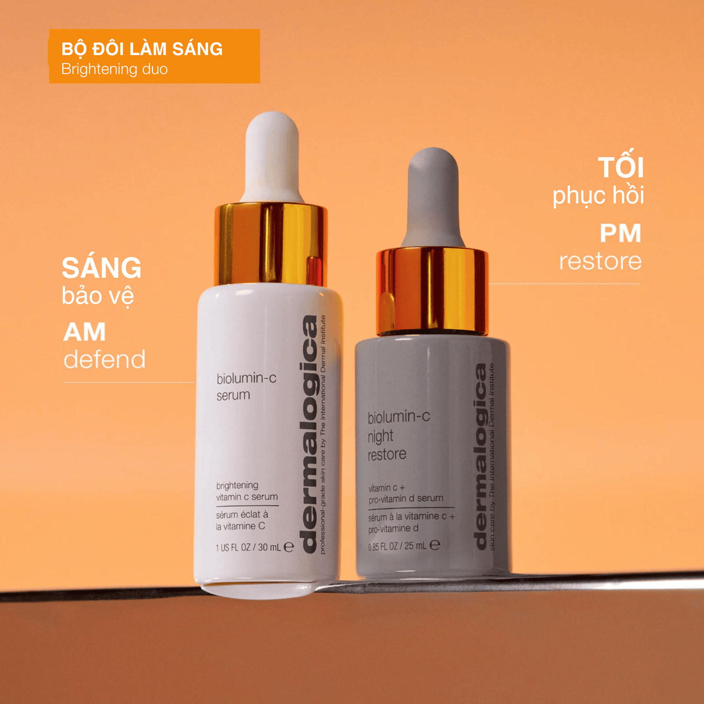 MOISTURIZERS MOISTURIZERS 25ml tinh chất phục hồi vitamin c biolumin-c night restore