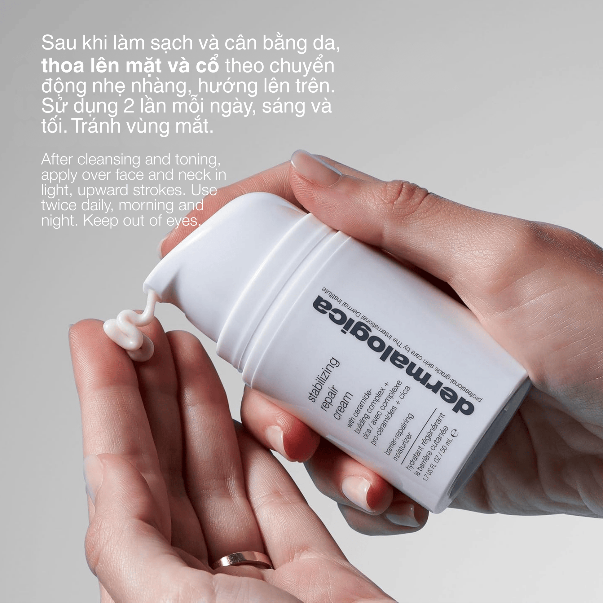 MOISTURIZERS MOISTURIZERS 50ml kem đặc trị da tổn thương stabilizing repair cream