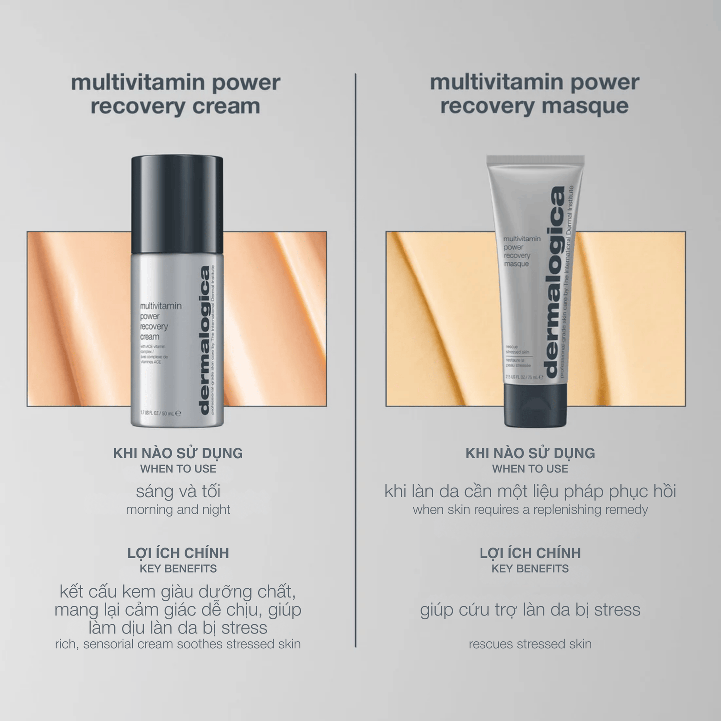 MOISTURIZERS MOISTURIZERS 50ml kem dưỡng cho da căng thẳng multivitamin power recovery cream