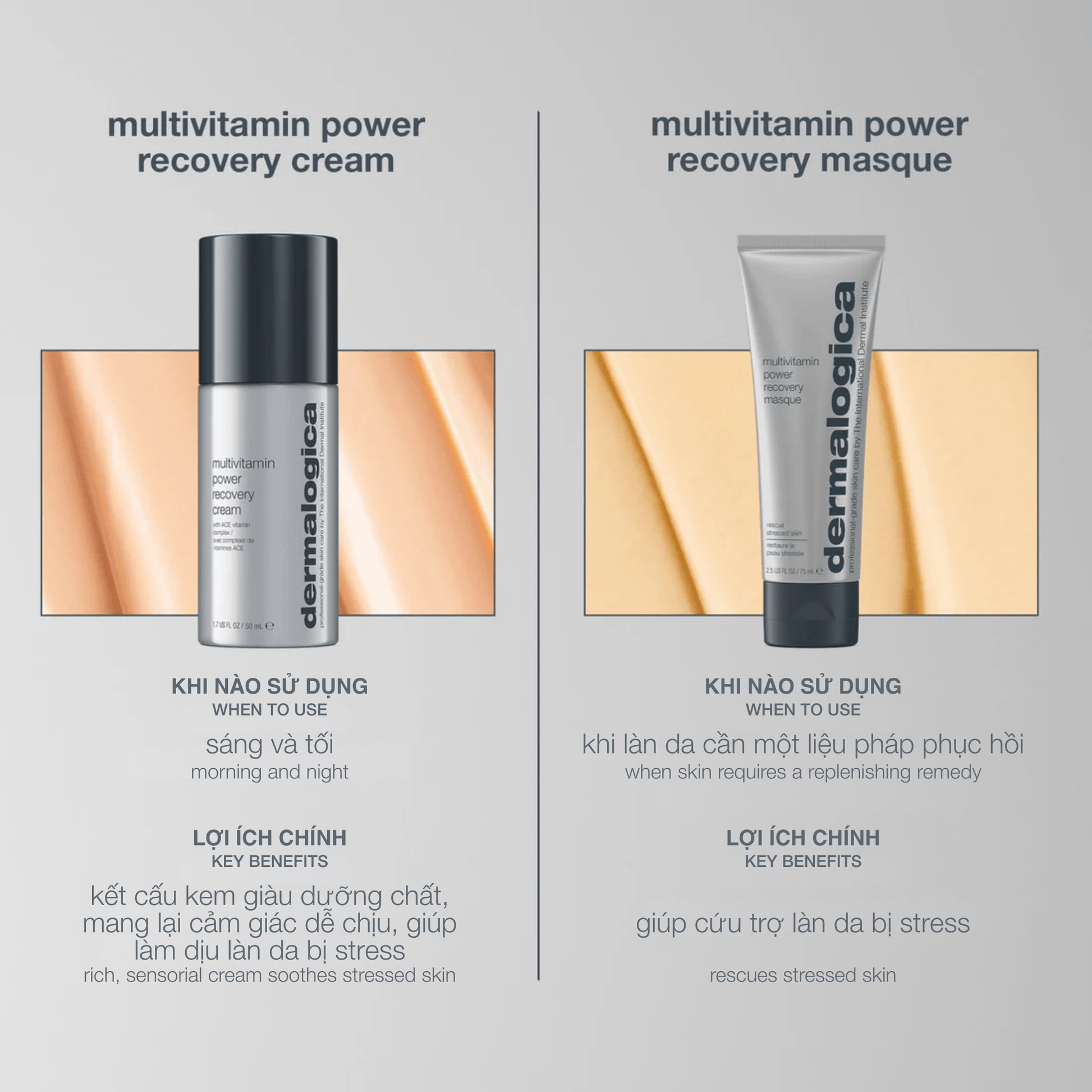 MOISTURIZERS MOISTURIZERS 50ml kem dưỡng cho da căng thẳng multivitamin power recovery cream