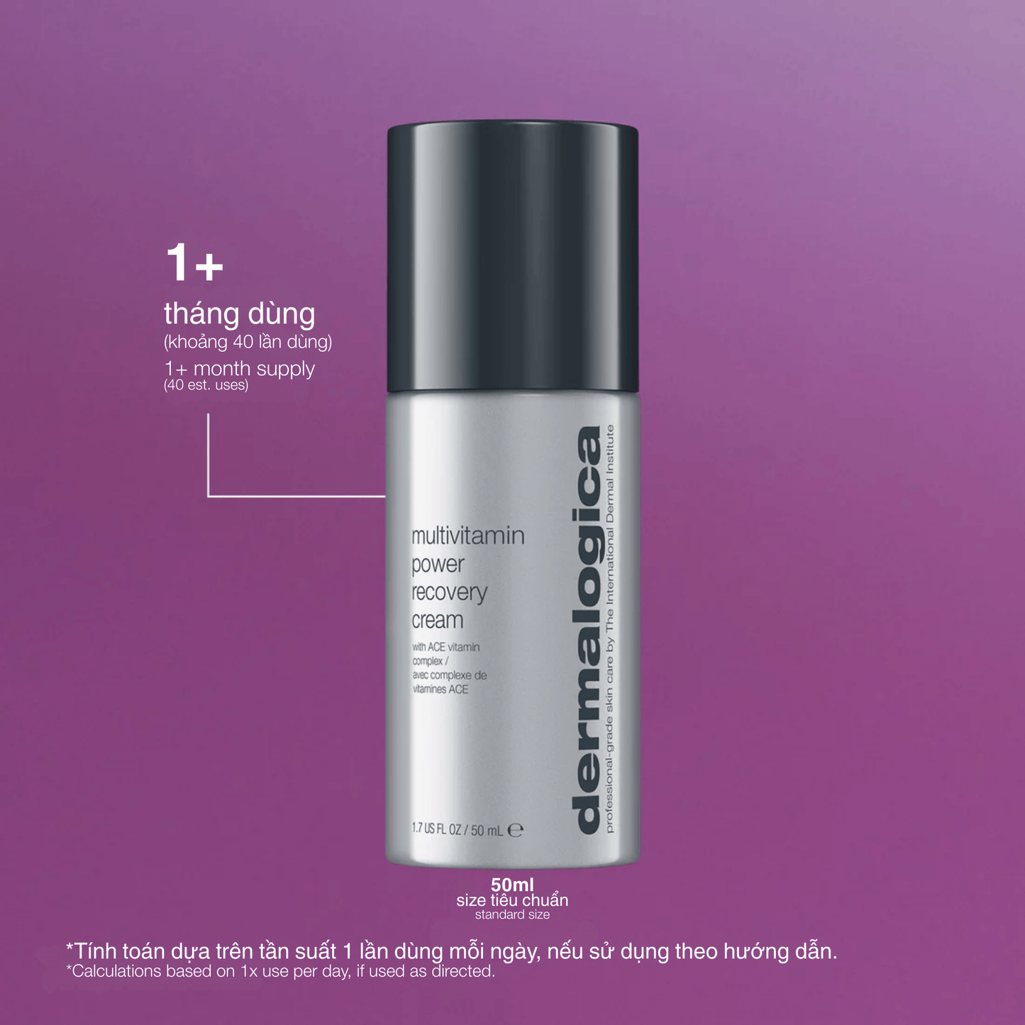 MOISTURIZERS MOISTURIZERS 50ml kem dưỡng cho da căng thẳng multivitamin power recovery cream