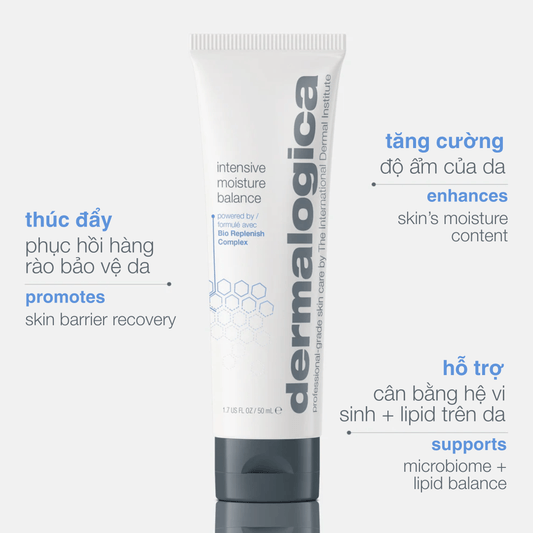 MOISTURIZERS MOISTURIZERS kem dưỡng ẩm phục hồi da khô intensive moisture balance