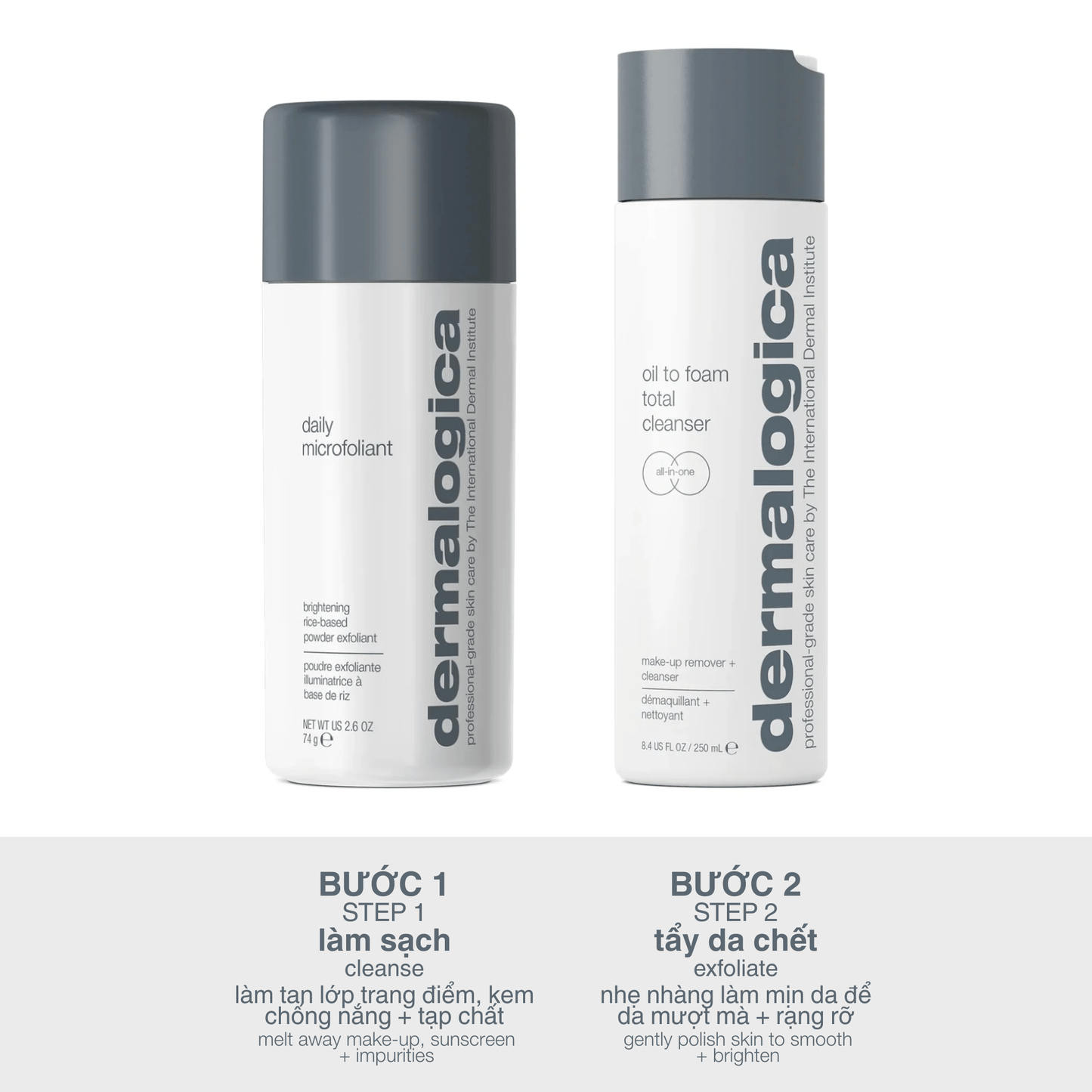 SKIN KITS SKIN KITS bộ đôi Bộ đôi cho làm sạch & mịn màng - ultra clean, ultra smooth duo (2 full-size)