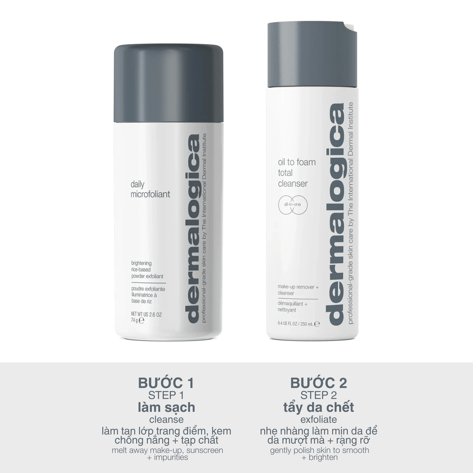 SKIN KITS SKIN KITS bộ đôi Bộ đôi cho làm sạch & mịn màng - ultra clean, ultra smooth duo (2 full-size)