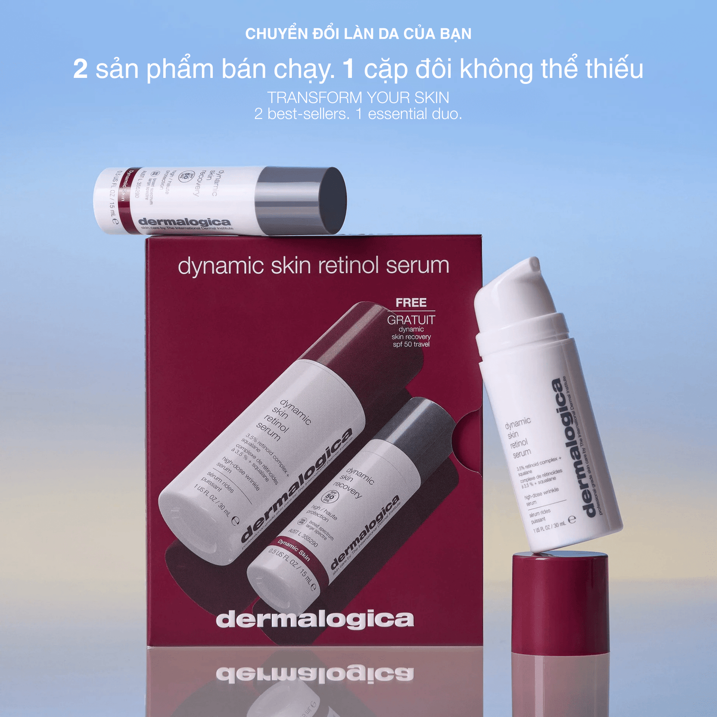 SKIN KITS SKIN KITS bộ đôi Bộ đôi phục hồi và bảo vệ