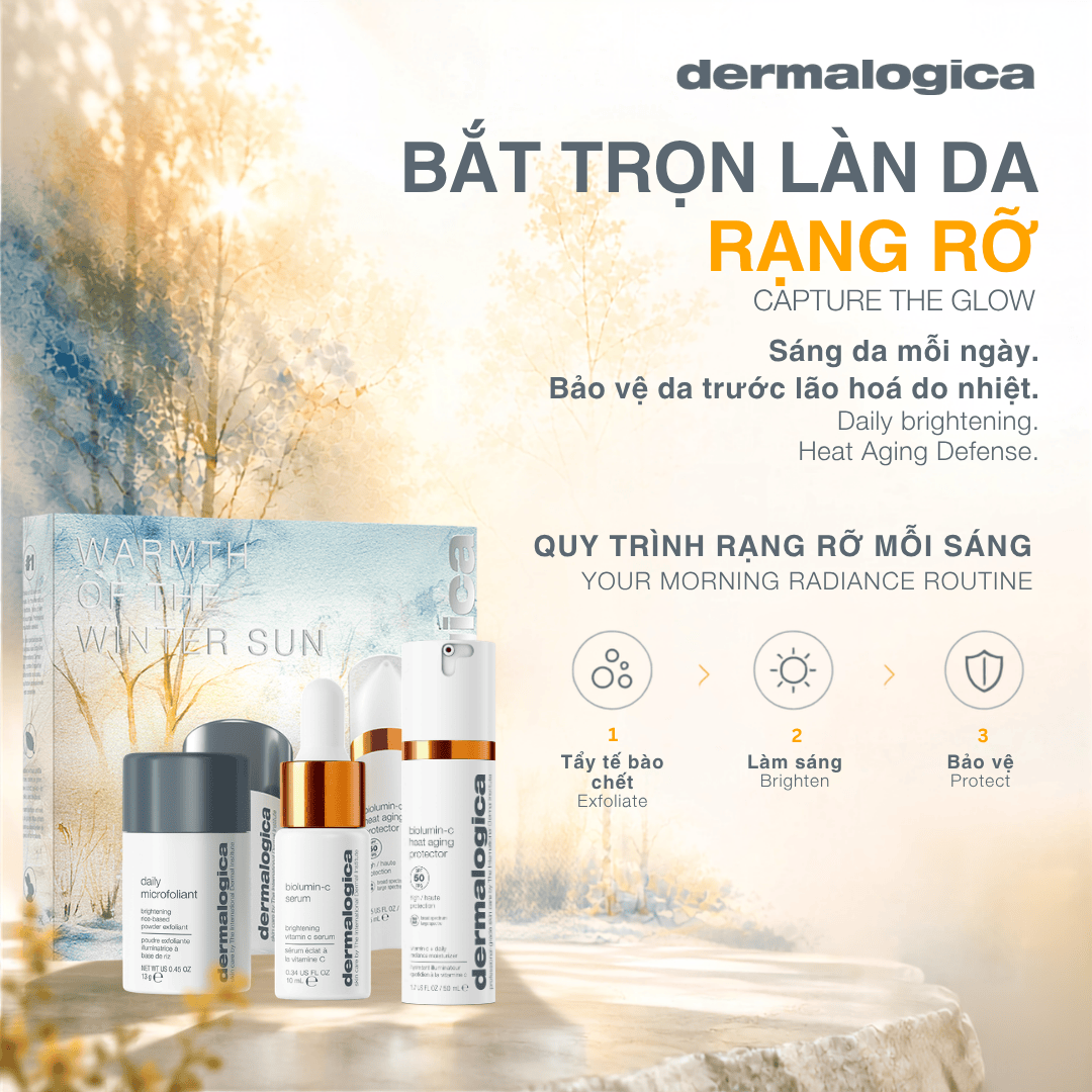 SKIN KITS SKIN KITS bộ sản phẩm Bộ sản phẩm Bắt Trọn Làn Da Rạng Rỡ - Đặt hàng trước & giao từ ngày 7.8.2026