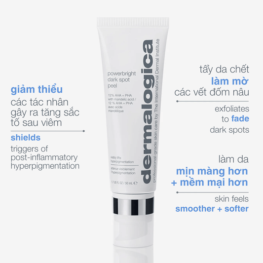 TARGETED TREATMENTS TARGETED TREATMENTS Fullsize 50ml peel da giảm thâm nám powerbright dark spot peel