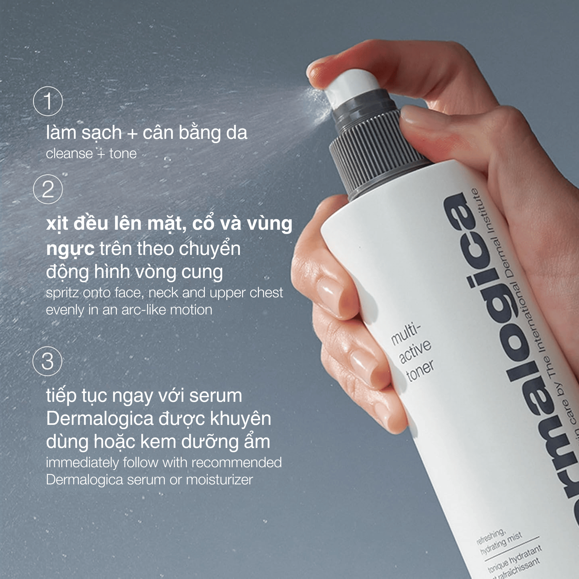 TONERS TONERS xịt khoáng cân bằng multi-active toner