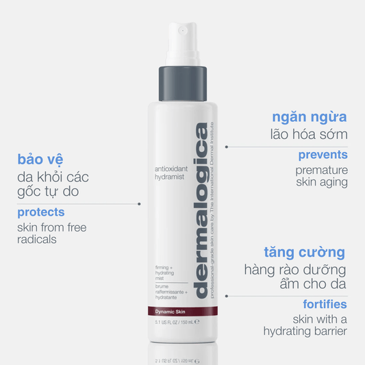 TONERS TONERS xịt khoáng chống lão hoá antioxidant hydramist